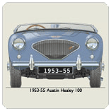 Austin Healey 100 1953-55 Coaster 2